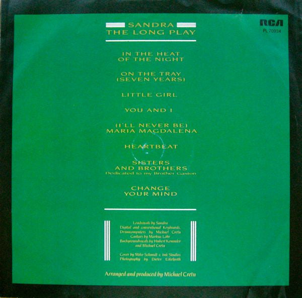 Sandra - The Long Play