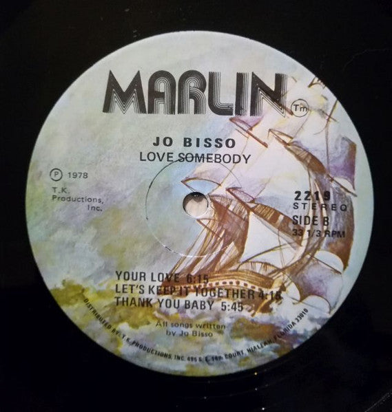 Jo Bisso - Love Somebody