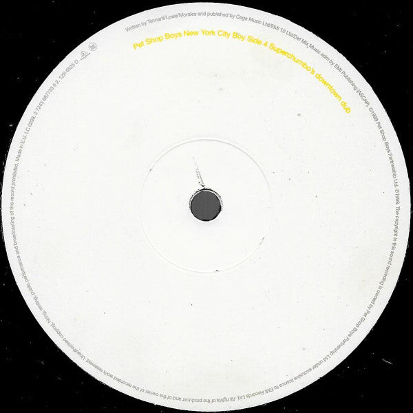 Pet Shop Boys - NYC Boy (Re-mixes)