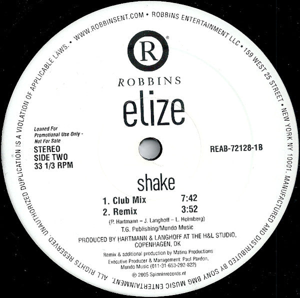 Elize - Shake