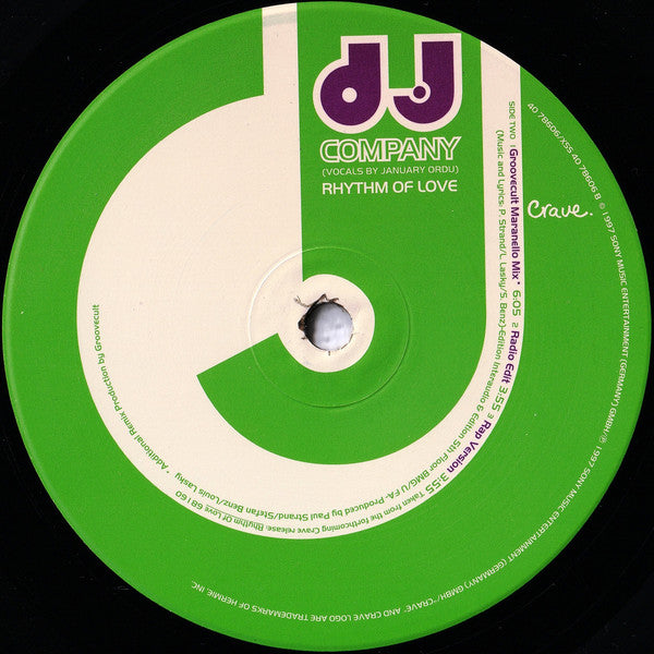 DJ Company - Rhythm Of Love