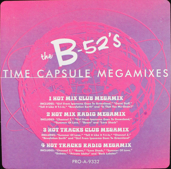 The B-52's - Time Capsule - Megamixes