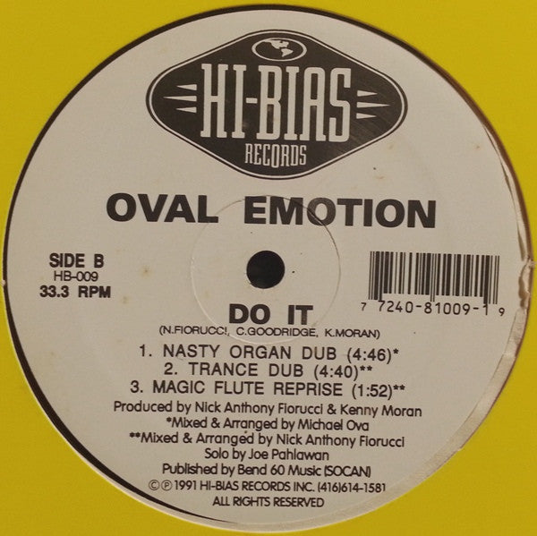 Oval Emotion - Do It