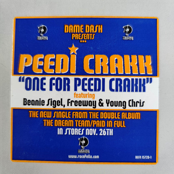 Peedi Crakk - One For Peedi Crakk