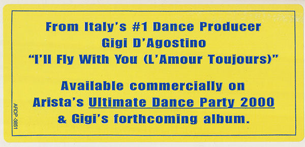 Gigi D'Agostino - I'll Fly With You (L'Amour Toujours)