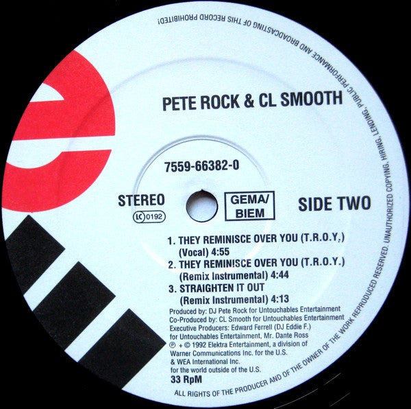 Pete Rock & C.L. Smooth - Straighten It Out