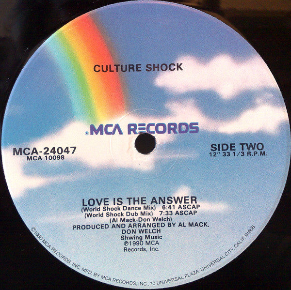 Culture Shock (7) - Love Is The Answer