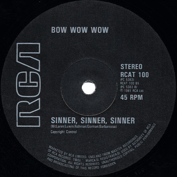 Bow Wow Wow - Prince Of Darkness