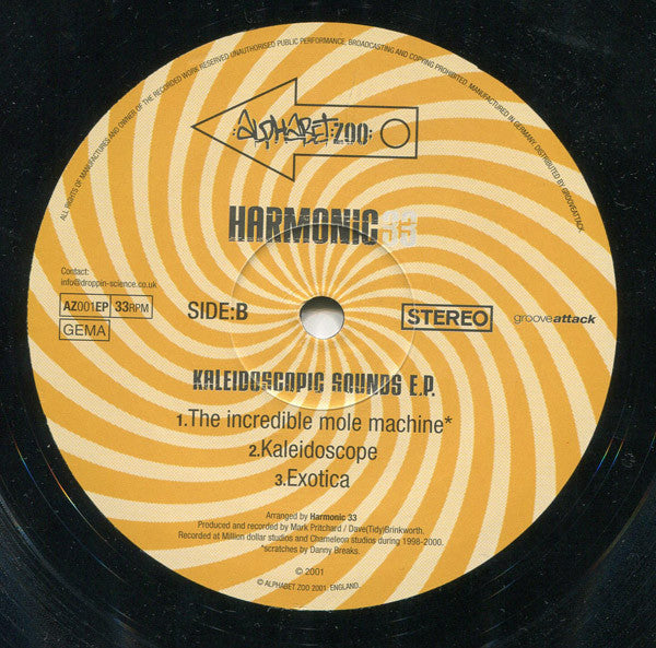 Harmonic 33 - Kaleidoscopic Sounds E.P.