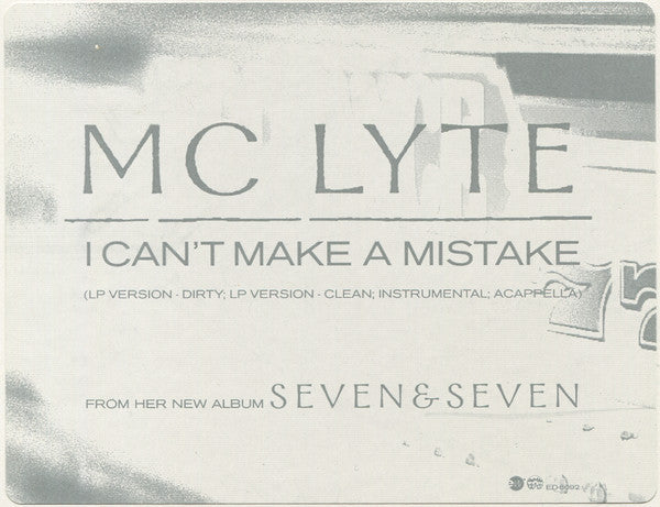 MC Lyte - I Can't Make A Mistake