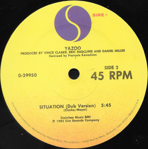 Yazoo - Situation