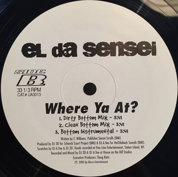El Da Sensei - Where Ya At?