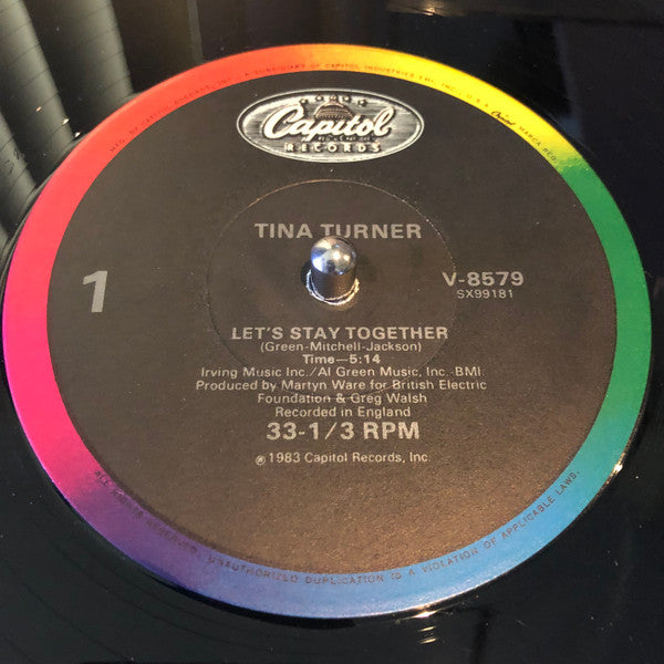 Tina Turner - Let's Stay Together / I Wrote A Letter