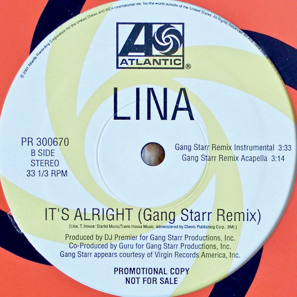 Lina - It's Alright (Gang Starr Remix)