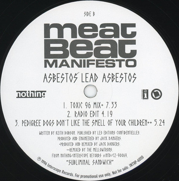 Meat Beat Manifesto - Asbestos Lead Asbestos