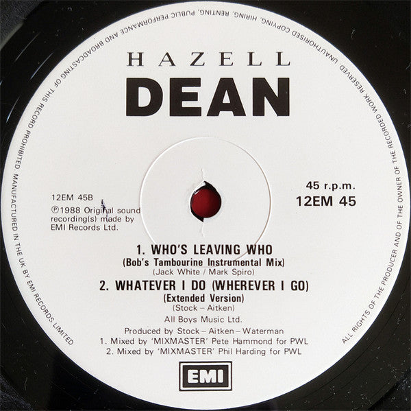 Hazell Dean - Who's Leaving Who