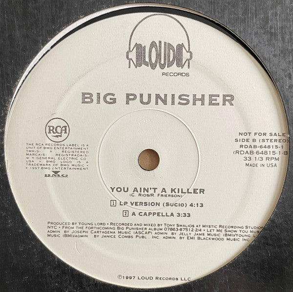Big Punisher - You Aint A Killer