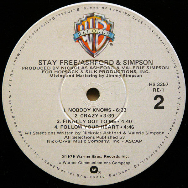 Ashford & Simpson - Stay Free