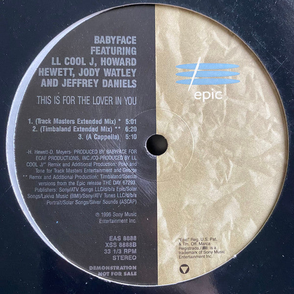 Babyface - This Is For The Lover In You