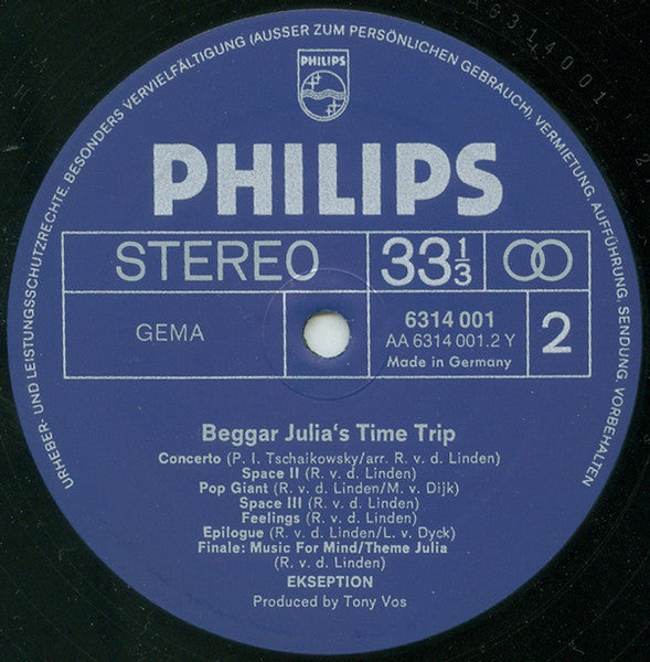 Ekseption - Beggar Julia's Time Trip