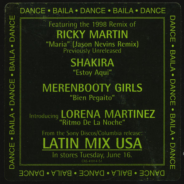 Various - Selections From Latin Mix USA