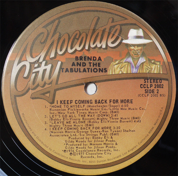 Brenda & The Tabulations - I Keep Coming Back For More