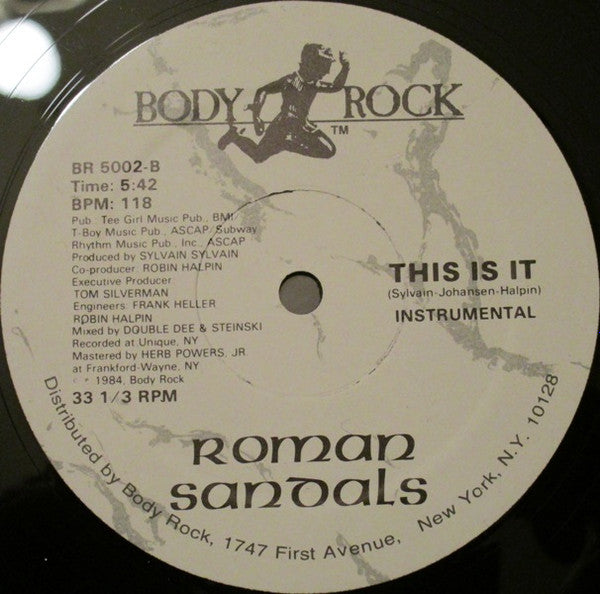 Roman Sandals - This Is It