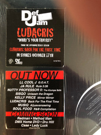 Ludacris - What's Your Fantasy / Get Off Me