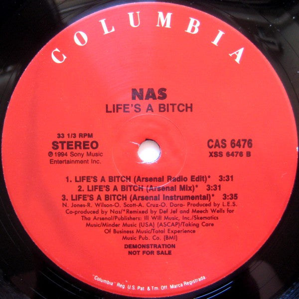 Nas - Life's A Bitch