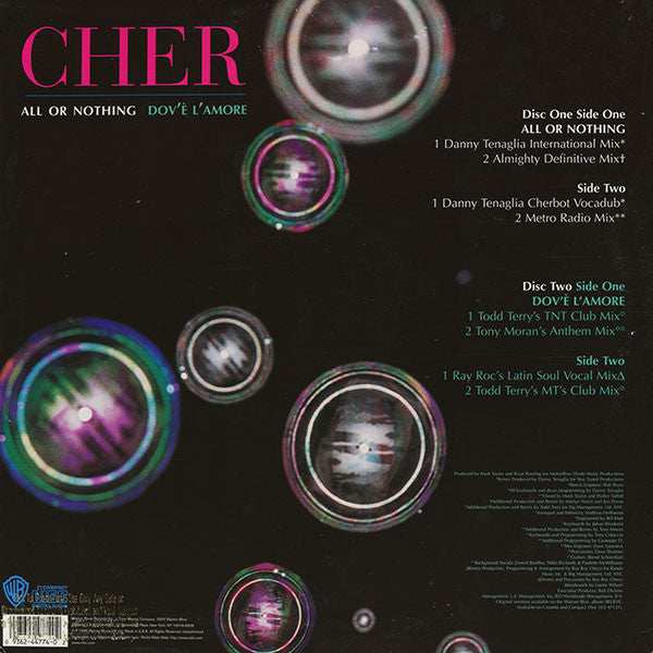 Cher - All Or Nothing / Dov'é L'Amore