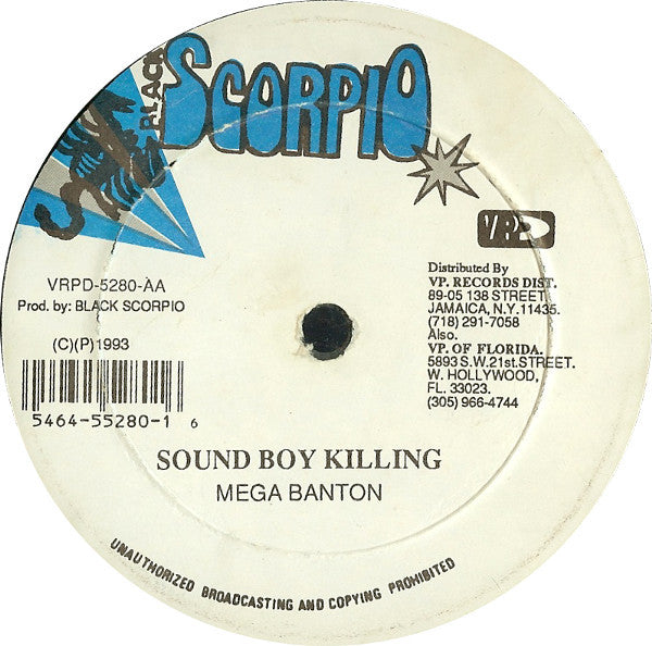 Mega Banton - Sound Boy Killing