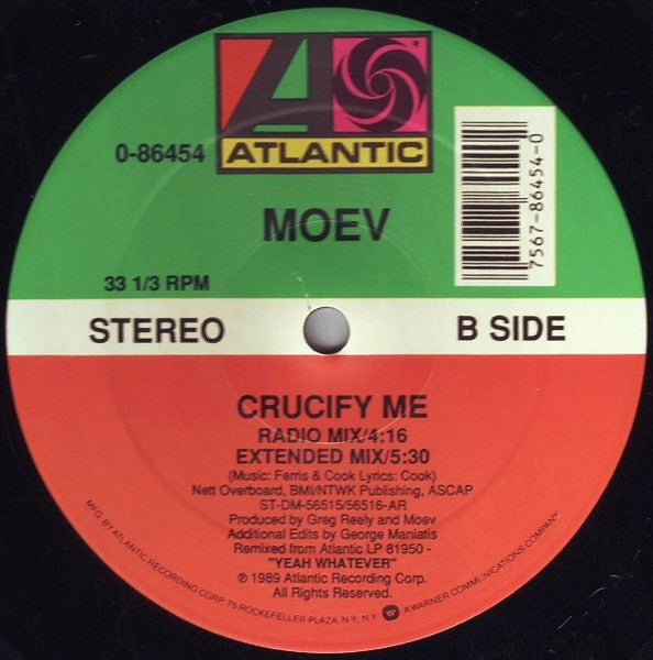 Moev - Crucify Me (Twelve Inch Single Remixes)