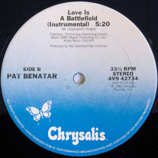 Pat Benatar - Love Is A Battlefield (Special Extended Re·mix)