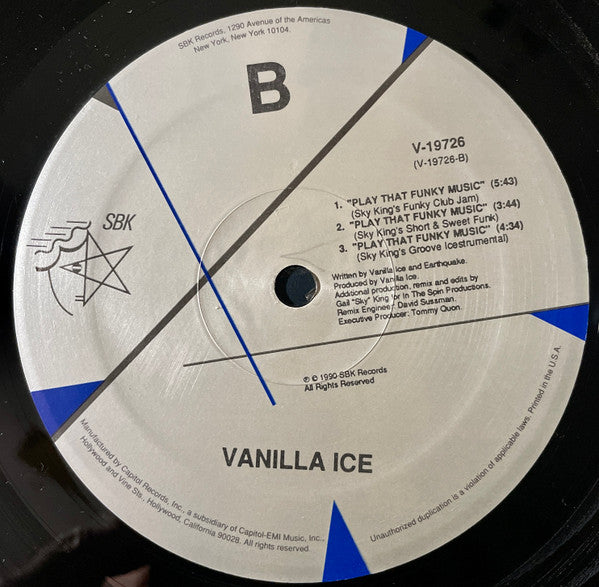 Vanilla Ice - Play That Funky Music