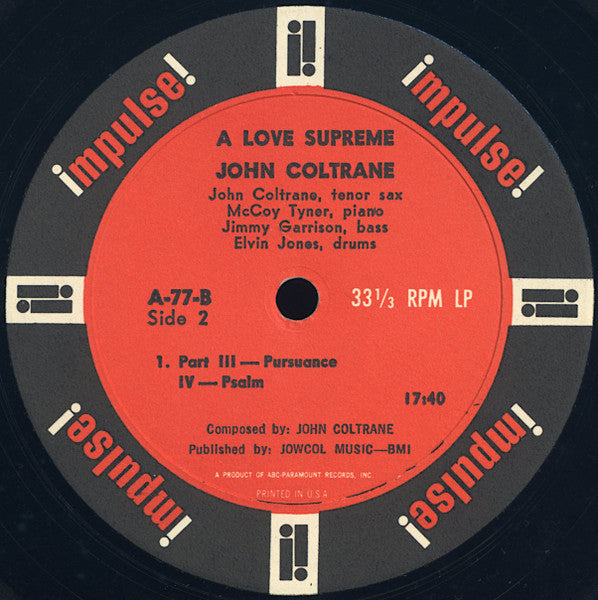 John Coltrane - A Love Supreme