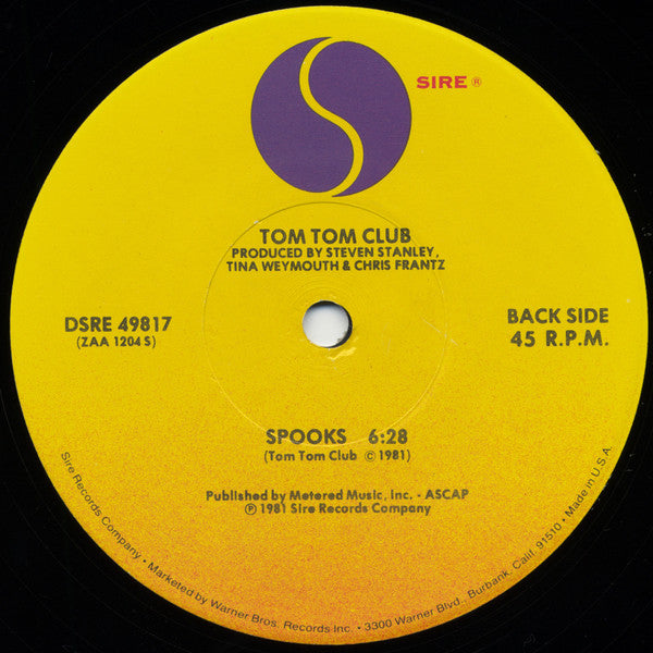Tom Tom Club - Wordy Rappinghood