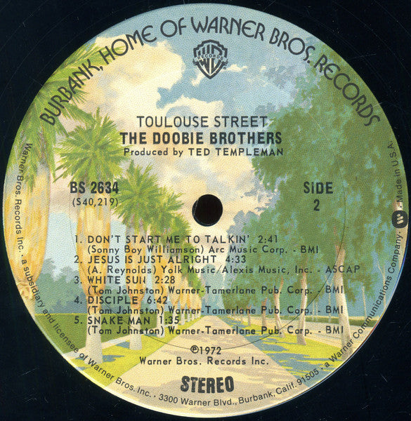 The Doobie Brothers - Toulouse Street