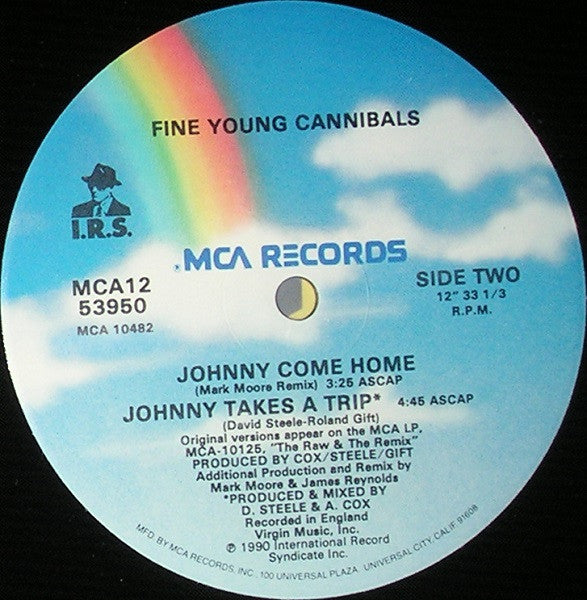 Fine Young Cannibals - Johnny Come Home (Mark Moore 12" Version)