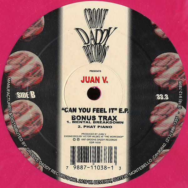 Juan V. - Can You Feel It E.P.