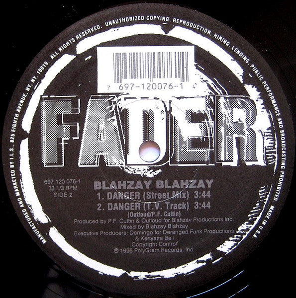 Blahzay Blahzay - Danger