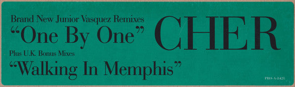 Cher - One By One / Walking In Memphis