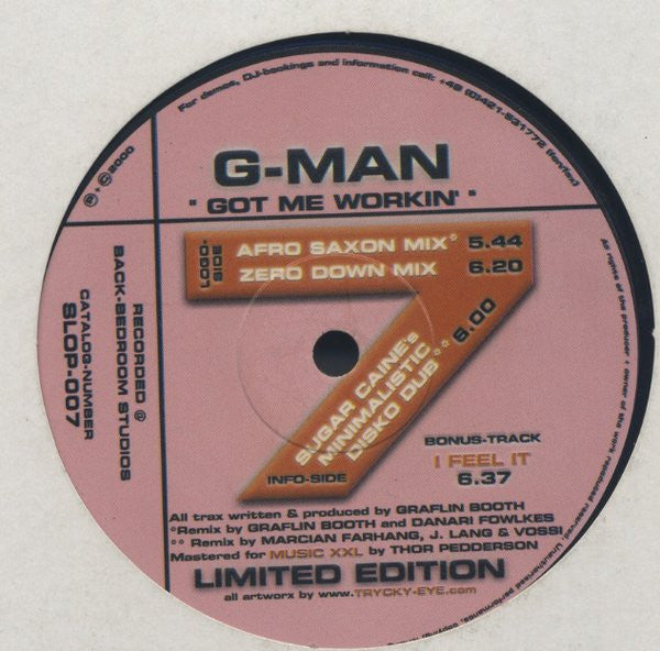 G-Man - Got Me Workin'