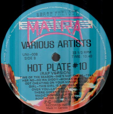 Various - Hot Plate #10