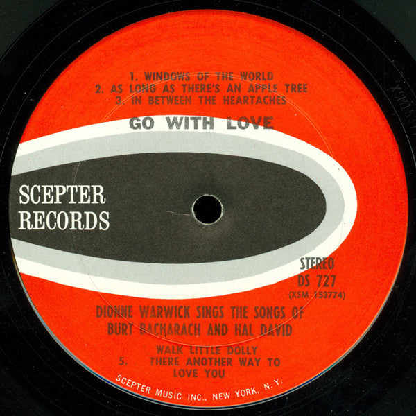 Dionne Warwick - Go With Love (Dionne Warwick Sings The Songs Of Burt Bacharach And Hal David)