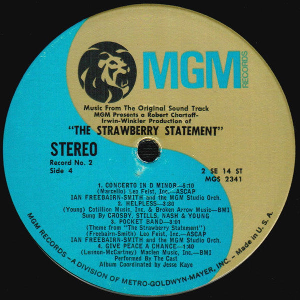 Various - The Strawberry Statement