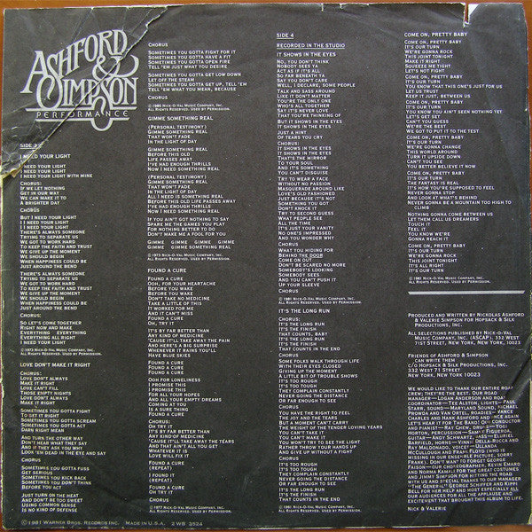 Ashford & Simpson - Performance