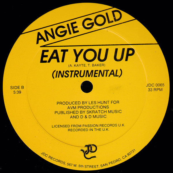 Angie Gold - Eat You Up