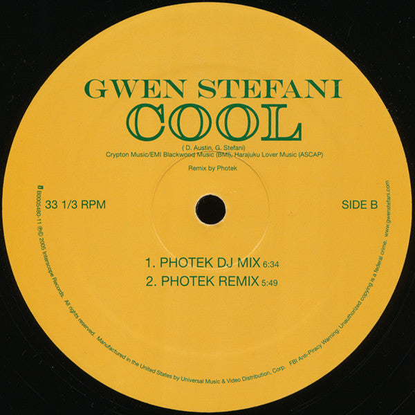 Gwen Stefani - Cool