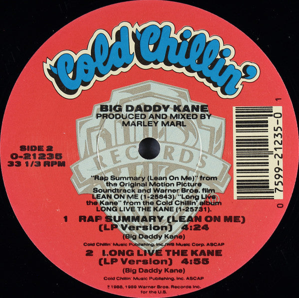 Big Daddy Kane - Rap Summary (Lean On Me)