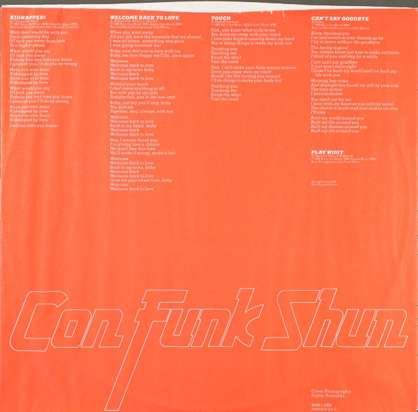 Con Funk Shun - Touch